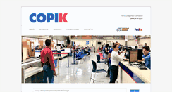 Desktop Screenshot of copik.com