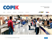 Tablet Screenshot of copik.com